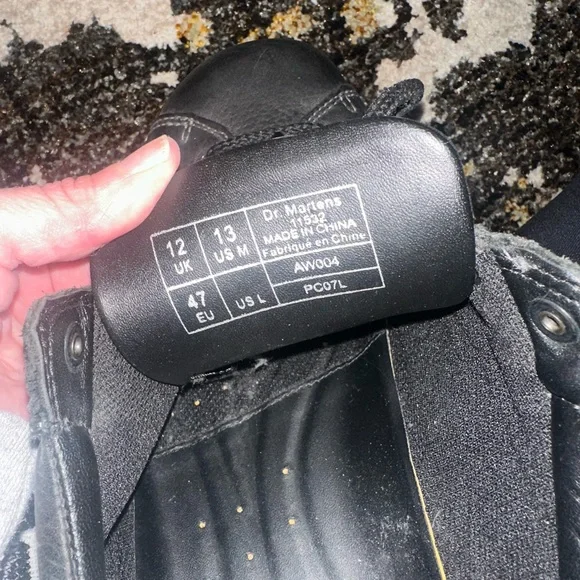 Dr. Martens Black Leather Oxfords - Picture 5 of 5